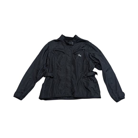 FOX Racing Dakota Riding Jacket MX Motocross Motorcycle Black Biker Womens Large - Picture 1 of 8